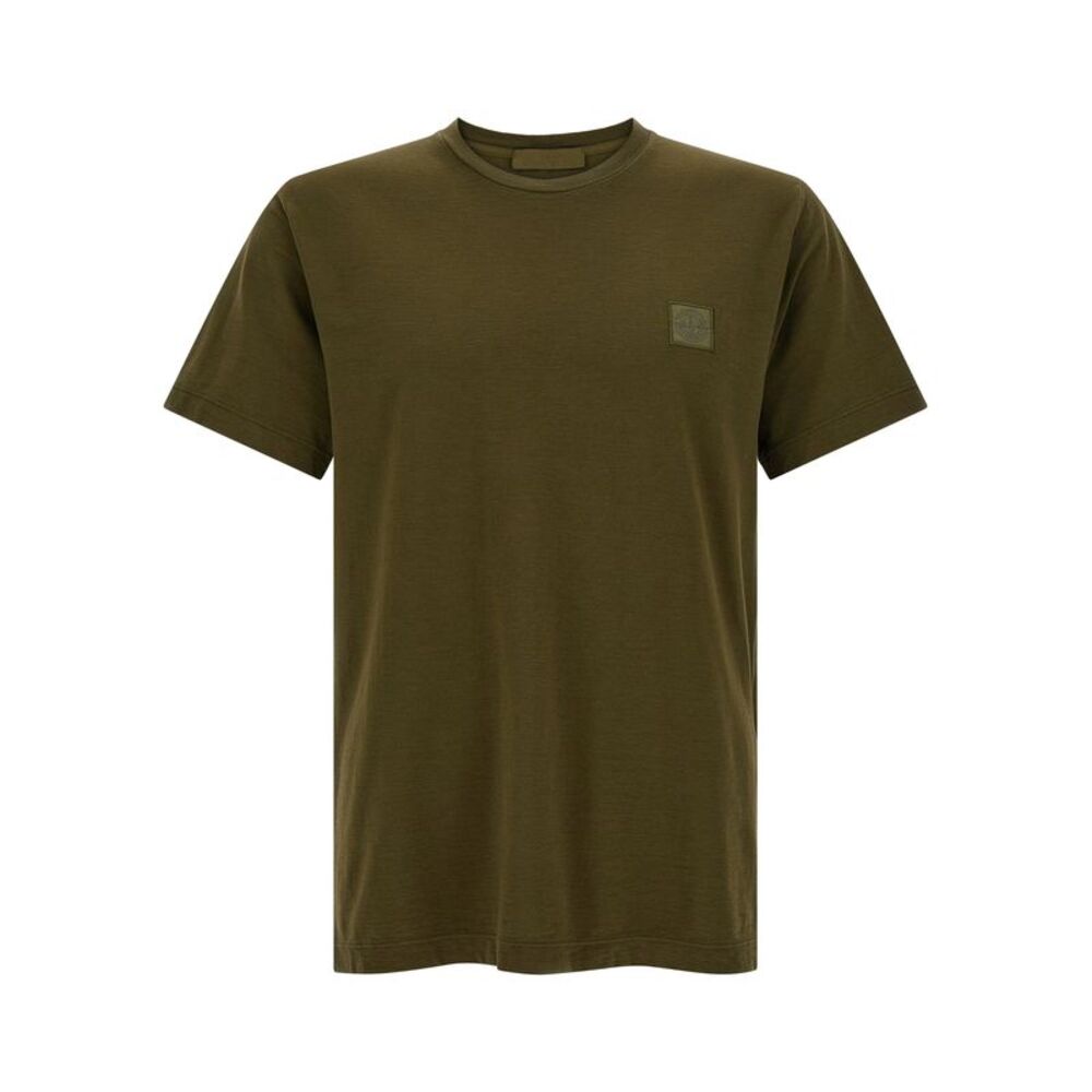 Stone Island Bicolor Cotton Men's T-Shirt